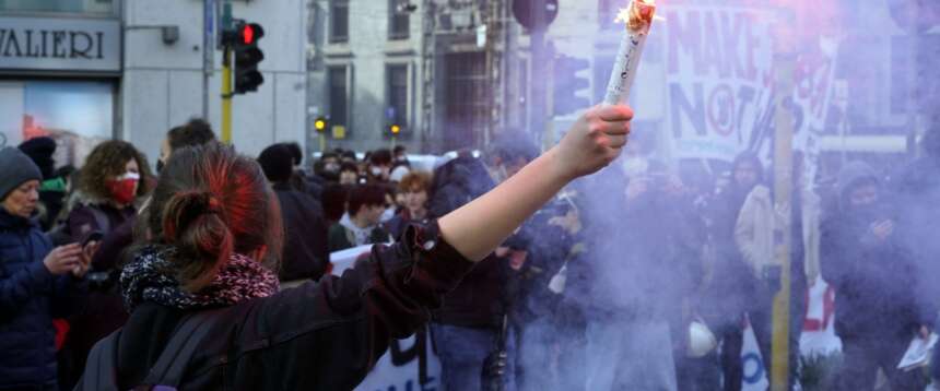 Corteo e caso a Milano, De Corato furioso