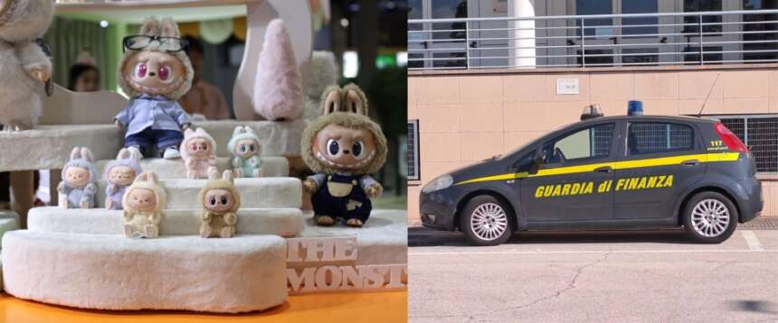Palermo, la Guardia di Finanza sequestra 10mila Labubu contraffatti: denunciati i titolari dei negozi che li vendevano