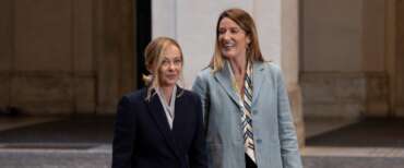 Meloni centrale nel futuro della Ue. Metsola: “Giorgia tenace e leale. Vogliamo che l’Europa funzioni per tutti”