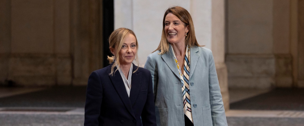 meloni centrale nel futuro della ue metsola giorgia tenace e leale vogliamo che l8217europa funzioni per tutti