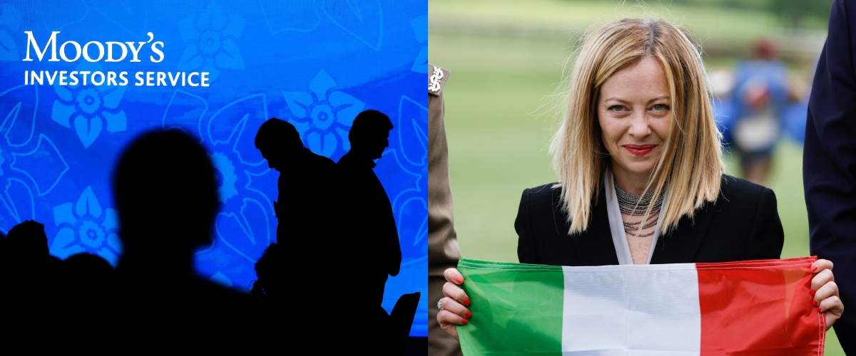 Moody’s promuove l’Italia e boccia i gufi: innalzato il rating per la prima volta in 23 anni. Meloni: premiato il lavoro serio del governo