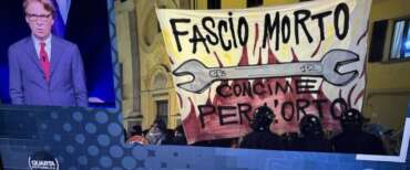 Antifa in Val di Susa, oltraggio a Ramelli: “Fascio morto, concime per l’orto”. Fidanza: lo schifo in diretta tv