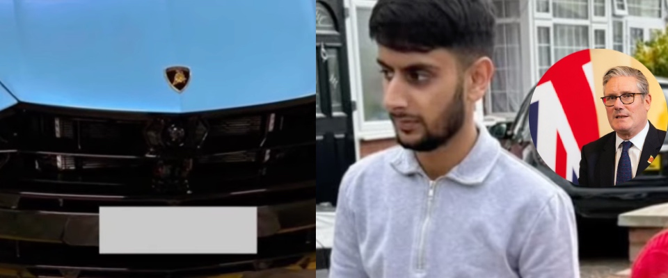 Starmer colleziona figuracce: politico laburista lascia una Lamborghini in un posto per disabili senza autorizzazione