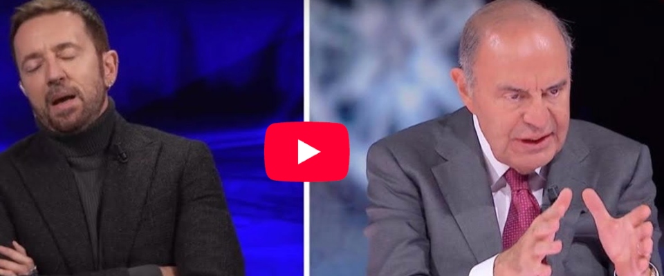 Scanzi inveisce contro Vespa in diretta, ma il conduttore non si lascia intimidire: “Non parlo con un maleducato” (video) Scanzi inveisce contro Vespa in diretta, ma il conduttore non si lascia intimidire: “Non parlo con un maleducato” (video)