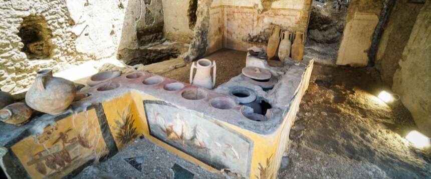 Scoperto un antico Street food a Pompei