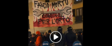 Il video della manifestazione antifà a Susa contro la presentazione del libro su Sergio Ramelli