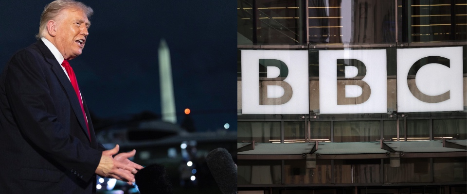 ultimatum di trump alla bbc rettifica entro 4 giorni o azione legale da non meno di un miliardo di dollari