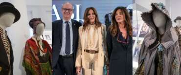 I ministri Santanchè e Valditara e la senatrice di FdI Fallucchi alla presentazione della Giornata nazionale degli abiti storici