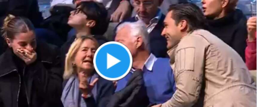 La proposta di matrimonio agli Atp Finals di Torino