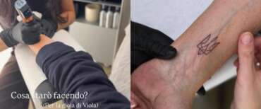 Calenda si è fatto tatuare il tridente, simbolo dell’Ucraina