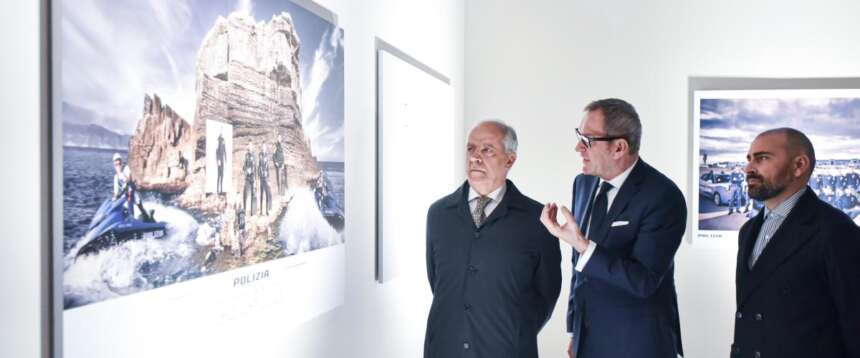 Il ministro Piantedosi alla presentazione del calendario della Polizia
