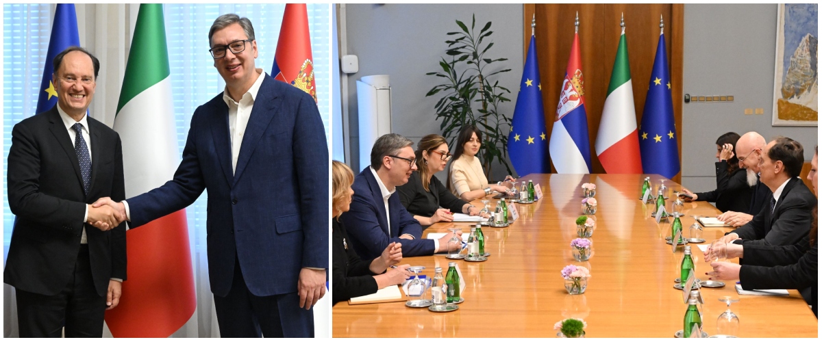 Ciriani a Belgrado incontra Vucic: “Italia al fianco della Serbia nel suo percorso di adesione alla Ue Ciriani a Belgrado incontra Vucic: “Italia al fianco della Serbia nel suo percorso di adesione alla Ue