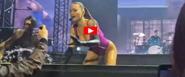 Figuraccia di Elodie: caccia un fan che fa scatti troppo “intimi”, ma era un fotografo che lavorava (video)