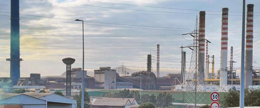 Lo stabilimento ex Ilva di Taranto