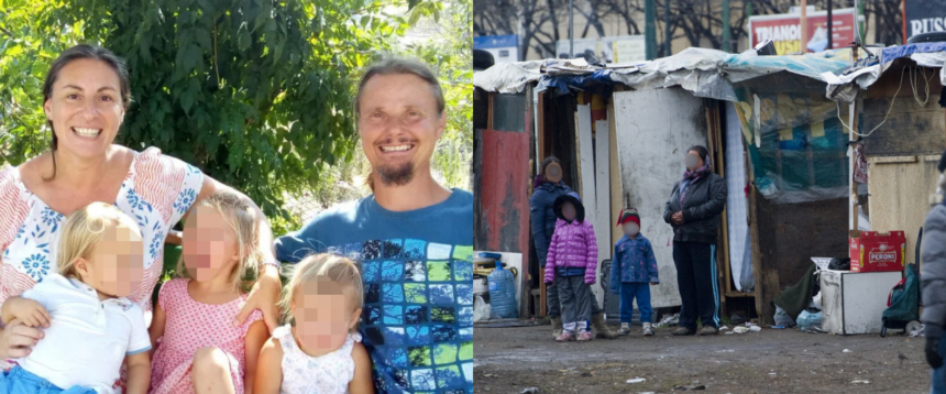 Uno dei campi rom di Napoli dove, dalle prime ore del giorno di oggi 20 febbraio 2012, sono intervenuti gli agenti della Polizia Municipale. Nel campo adiacente Via Marina gli occupanti delle baracche hanno trasformato l’area, a pochi metri dall’ospedale Loreto Mare, in una discarica a cielo aperto. ANSA / CIRO FUSCO