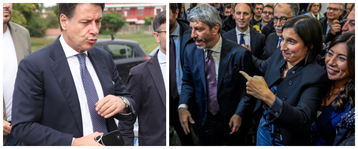 Conte e Schlein corrono a Napoli: la foglia di Fico copre il flop del M5s in Campania