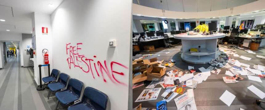 La Stampa, ma chi è stato? A sinistra non ce la fanno a dire che sono compagni. Meglio dare dei fascisti ai centri sociali