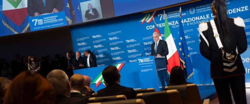 L’intervento del sottosegretario Alfredo Mantovano alla Conferenza contro le dipendenze