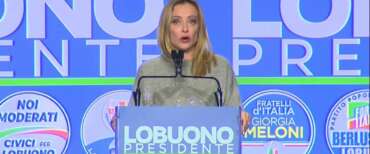 Giorgia Meloni in Puglia a sostegno di Luigi Lobuono