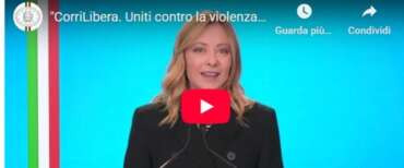 Violenza sulle donne, Meloni lancia “Corri Libera”: 5 km dal Colosseo ai Fori imperiali (video)