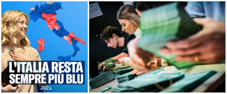 Regionali, i dati definitivi consegnano un’Italia sempre più di centrodestra: 13 a 6. FdI cresce ovunque