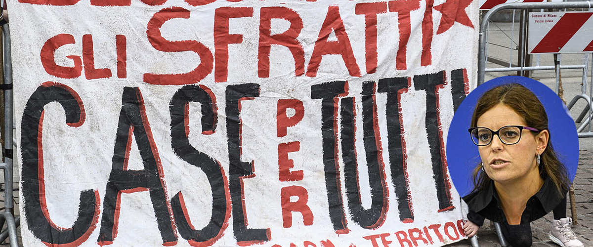 Sfratti, linea dura di FdI: case liberate dai morosi in due mesi. L’ira della Salis: “Una deriva pericolosa”