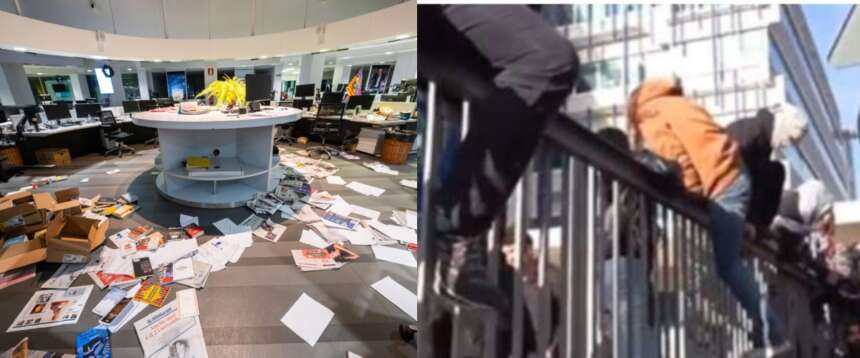 La Stampa, ma chi è stato? A sinistra non ce la fanno a dire che sono compagni. Meglio dare dei fascisti ai centri sociali