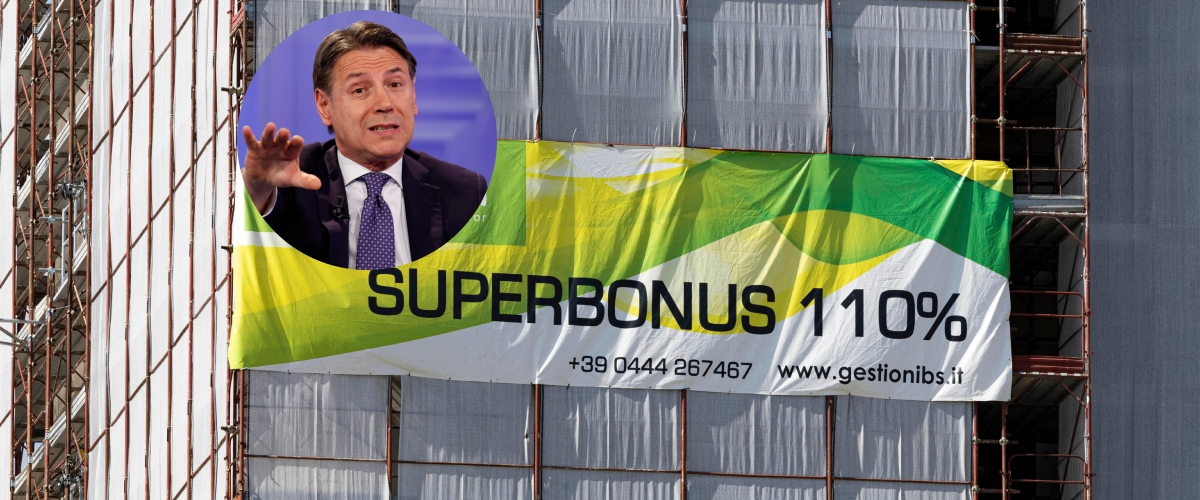 Vergogna Superbonus senza fine: un’altra truffa da 9 miliardi. E Conte ha la faccia tosta di parlare di “manovrina” Vergogna Superbonus senza fine: un’altra truffa da 9 miliardi. E Conte ha la faccia tosta di parlare di “manovrina”