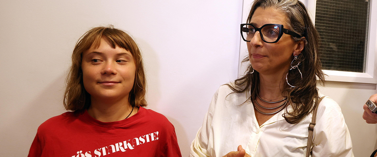 I nuovi idoli della sinistra: il duo tragicomico Albanese Thunberg scende in campo contro il governo Meloni I nuovi idoli della sinistra: il duo tragicomico Albanese Thunberg scende in campo contro il governo Meloni