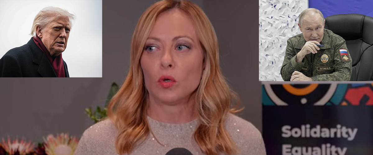 Ucraina, Meloni soffia sui venti di pace: “Il piano Trump è una buona base, vedremo se Putin bluffa”