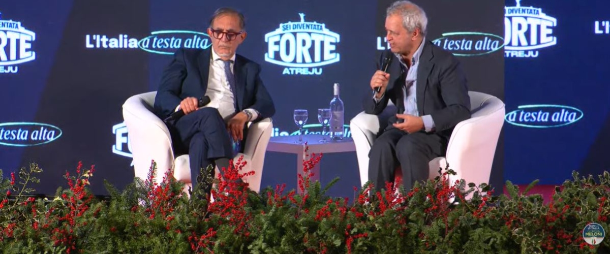 “Darei la vita per la Costituzione”: La Russa ad Atreju tra premierato, legge elettorale e lealtà istituzionale. Senza riserve “Darei la vita per la Costituzione”: La Russa ad Atreju tra premierato, legge elettorale e lealtà istituzionale. Senza riserve