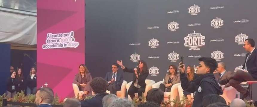 Atreju, università e sapere al centro dell’agenda politica. Bernini: “Abbiamo aumentato i finanziamenti con 336 milioni”