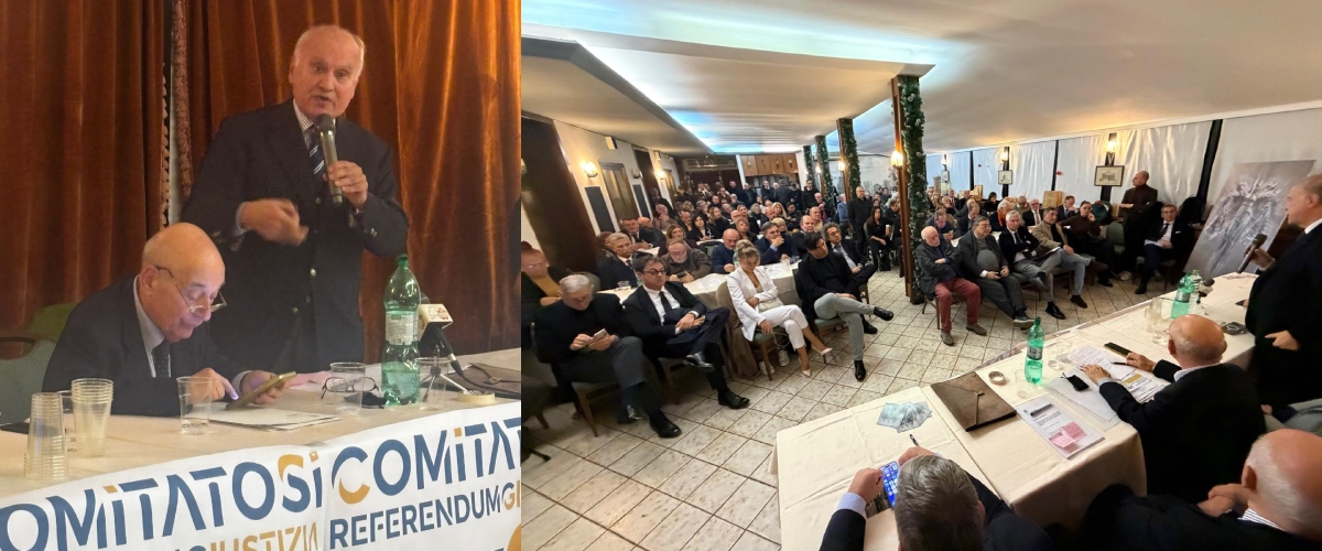 Giustizia, un tavolo unitario di tutti i comitati del sì al referendum: iniziativa del Cis di Gramazio