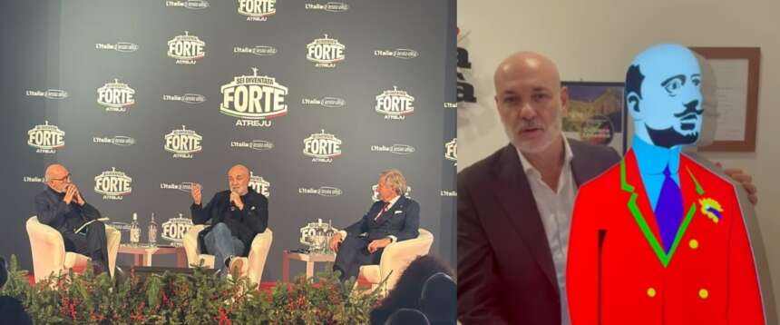 D’Annunzio è tornato ad Atreju. Edoardo Sylos Labini fa rivivere il Vate