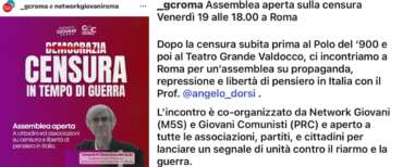 Saldatura tra progressisti ed estremisti: giovani pentastellati e comunisti a convegno in un centro sociale di Roma