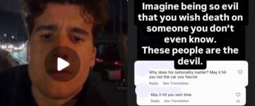 Lorenzo Caccialupi, il testimonial italiano di Kirk fa un incidente a New York e gli antifa gli augurano la morte (video)