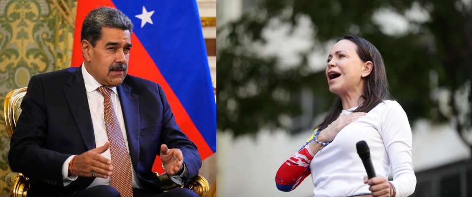 La Nobel Machado attacca Maduro per le tensioni con gli Usa: “Tutto ciò che vediamo in Venezuela è colpa sua”