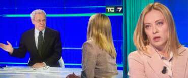 Meloni a tutto campo da Mentana: «Se l’Europa vuole essere grande deve difendersi da sola. Al referendum non si vota su di me» (video)