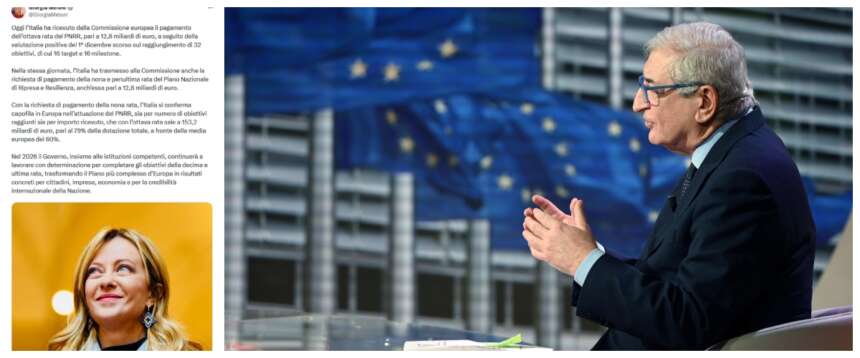 Pnrr, chiesta la nona rata. Meloni rivendica il successo: Italia capofila in Europa. Foti: siamo all’ultimo miglio