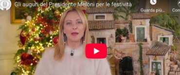 Gli auguri di Natale di Giorgia Meloni: “Il presepe come valore e radici. Siate orgogliosi della vostra identità” (video)