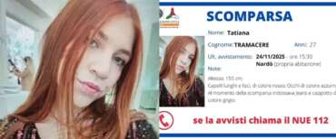 Giallo sulla scomparsa della 27enne Tatiana Tramacere nel Salento. Si indaga per istigazione al suicidio