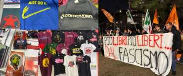 Un giro allo stand di Red Star Press: trionfo del comunismo e minacce al cronista del Secolo