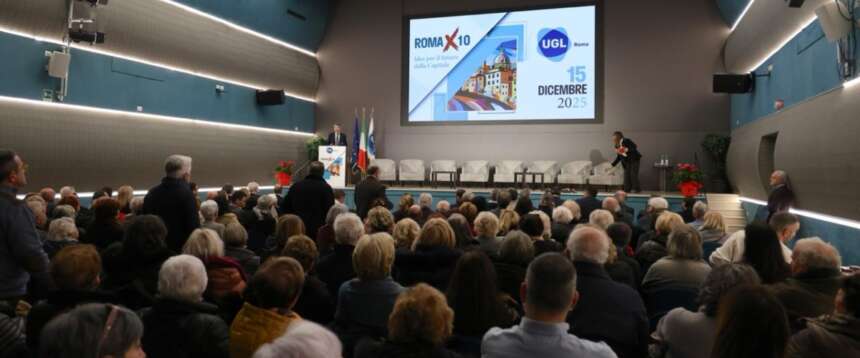 Ugl lancia la sfida a Gualtieri con Romax10: idee per il futuro della Capitale