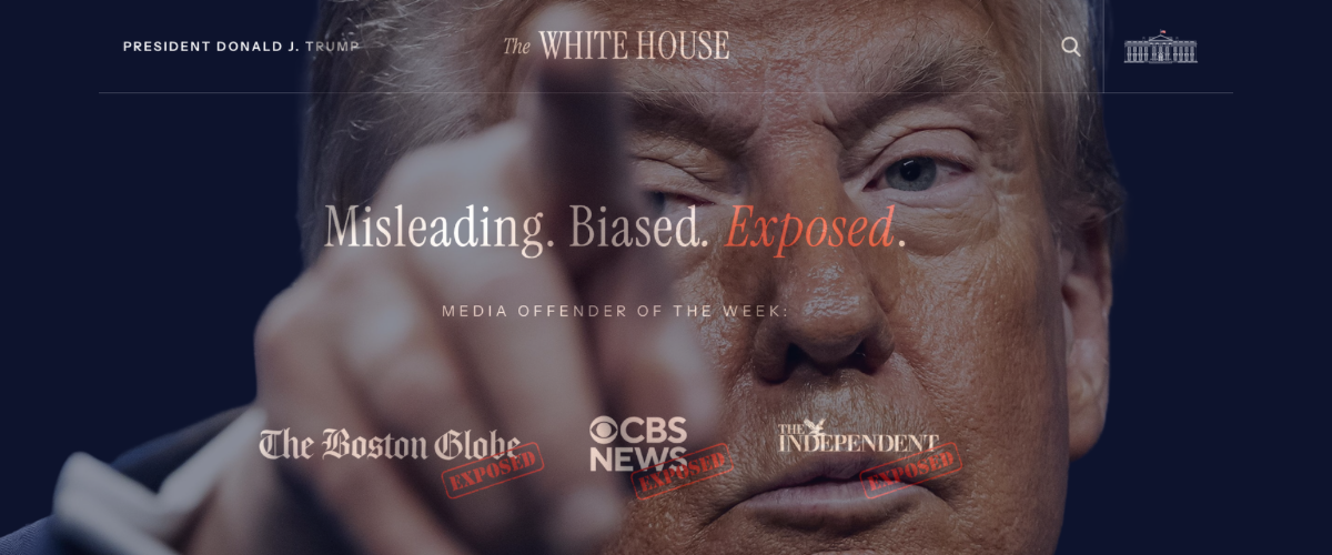 Operazione verità: sul sito della Casa Bianca Trump smonta le fake news di alcuni giornali