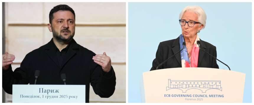 Lagarde gela Zelensky: la Bce ha rifiutato il prestito di 140 miliardi all’Ucraina