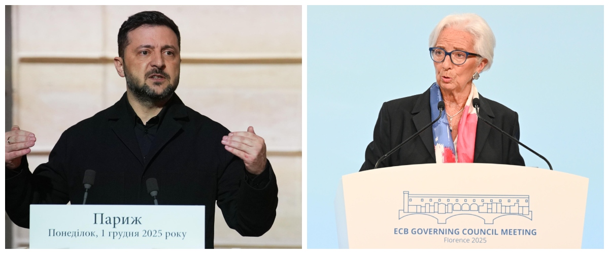 Lagarde gela Zelensky: la Bce ha rifiutato il prestito di 140 miliardi all’Ucraina Lagarde gela Zelensky: la Bce ha rifiutato il prestito di 140 miliardi all’Ucraina