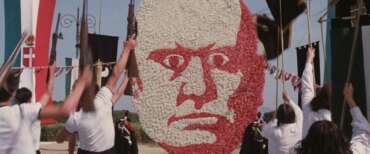 Una scena di Amarcord di Fellini