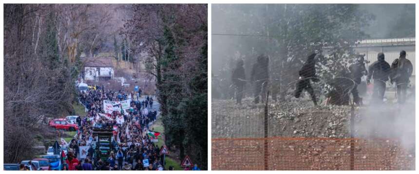 Violenze dei No Tav in Val di Susa, ferito un agente. “Sono i soliti di Askatasuna, chiudete quel centro sociale”