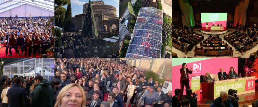 Ad Atreju spazi aperti e popolo. A sinistra soffrono di agorafobia e si rintanano negli alberghi della Ztl