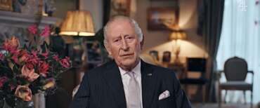 Re Carlo durante il suo appello per la prevenzione del cancro